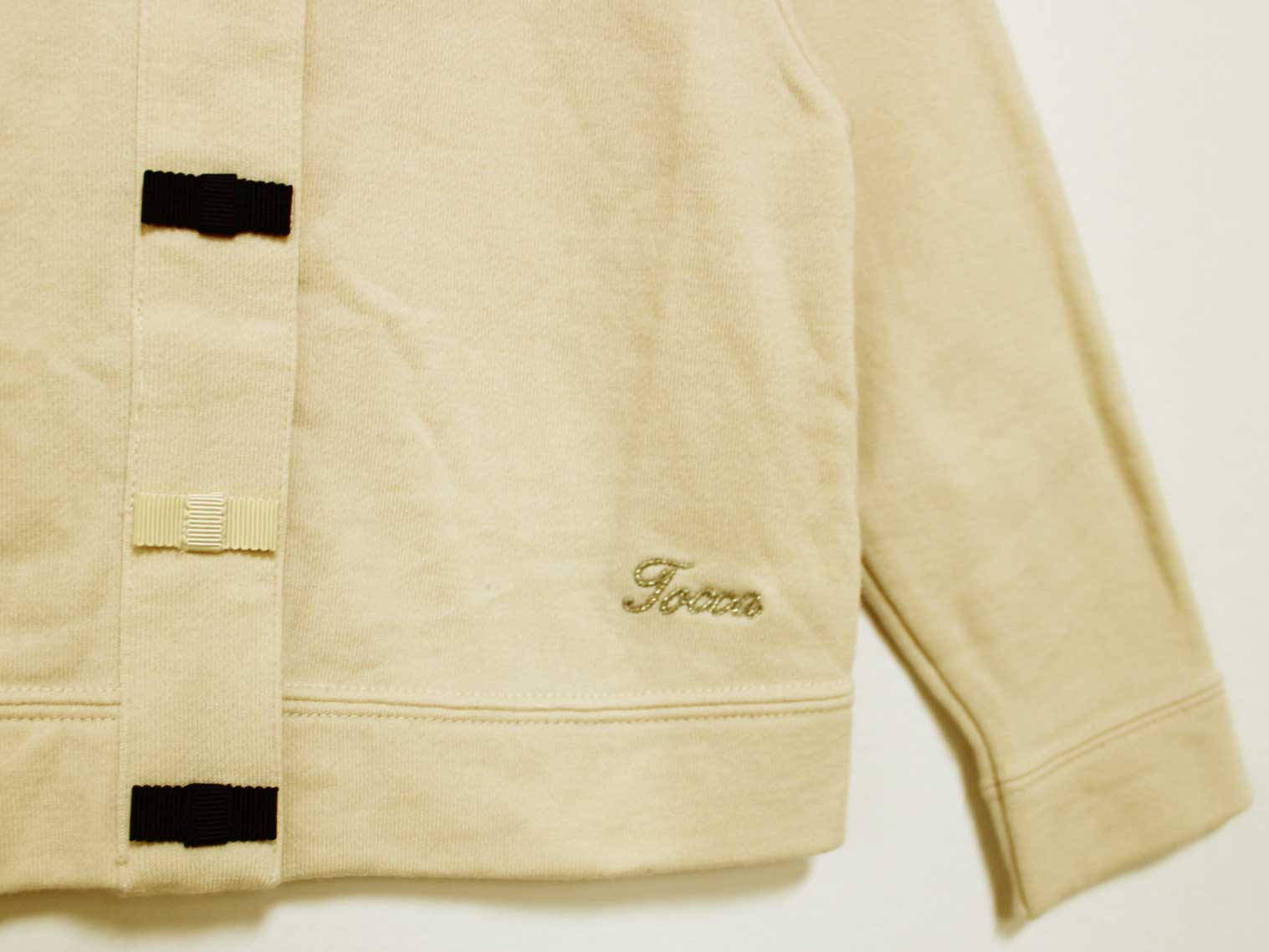 【SALE!】[トッカ/TOCCA BAMBINI]90cm カーディガン ベージュ【中古】子供服 キッ...