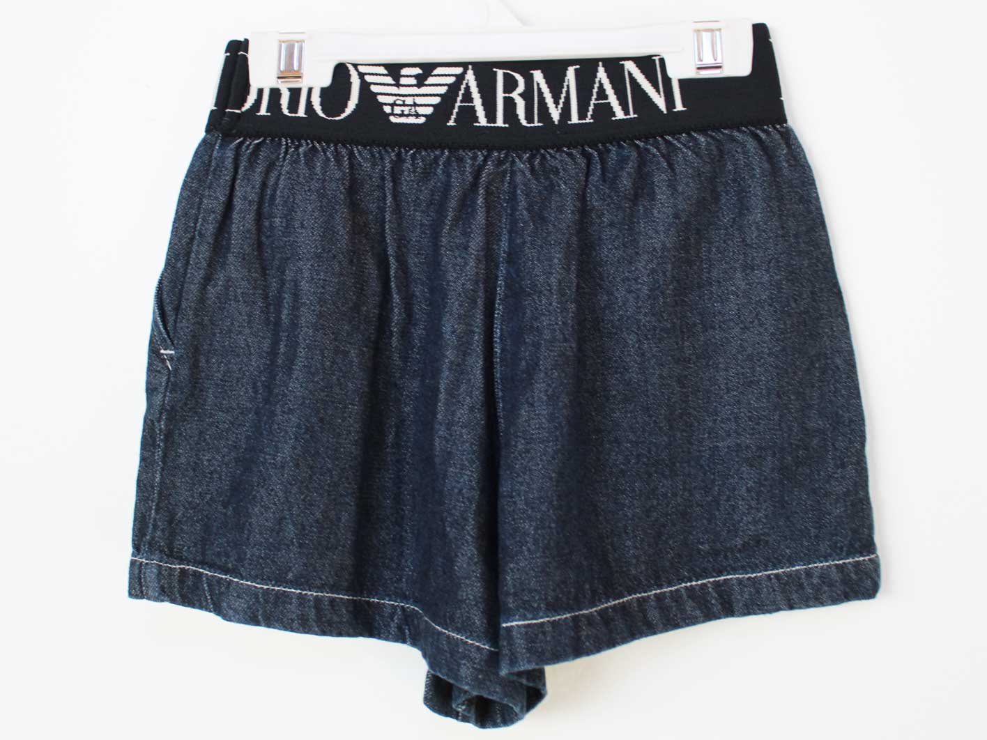 【SALE!】[エンポリオ アルマーニ/EMPORIO ARMANI]124cm キュロットスカート 紺【...