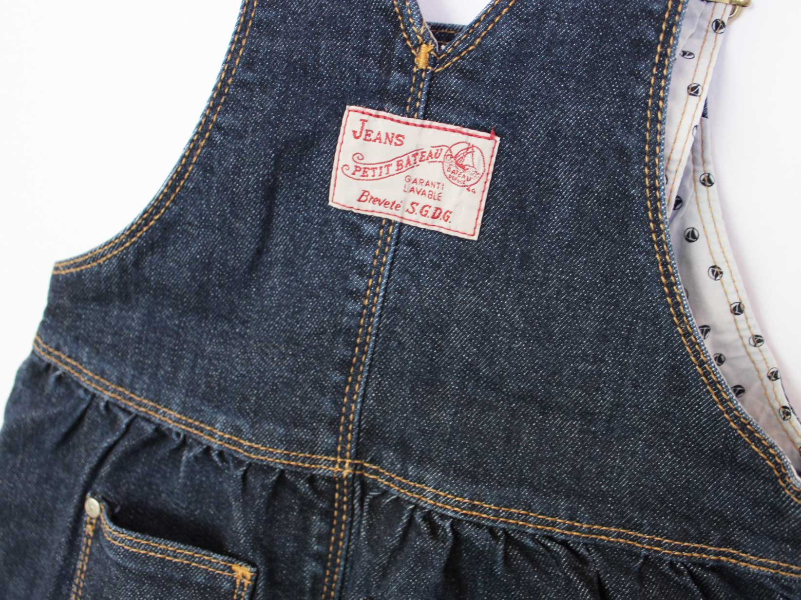 ���Ͳ���!��[�ץ��Хȡ�/PETIT BATEAU]86cm �����ѡ��������� ����ǥ����֥롼����šۻҶ��� ���å� kids �٥ӡ��� baby ���λ� �ղ� onepi 122052