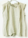 【夏SALE!】イエローペロタ 半袖ブラウス 140cm キッズ 女児 薄グリーン【中古】★