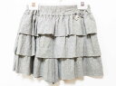 【夏SALE!】タルティーヌエショコラ キュロットスカート 130cm キッズ 女児 グレー【中古】★