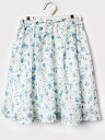 【夏SALE!】ポンポネット スカート 150cm キッズ 女児 薄クリーム色【中古】★