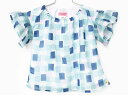 【夏SALE!】ケイトスペード 半袖ブラウス 100cm キッズ 女児 グリーン系【中古】★
