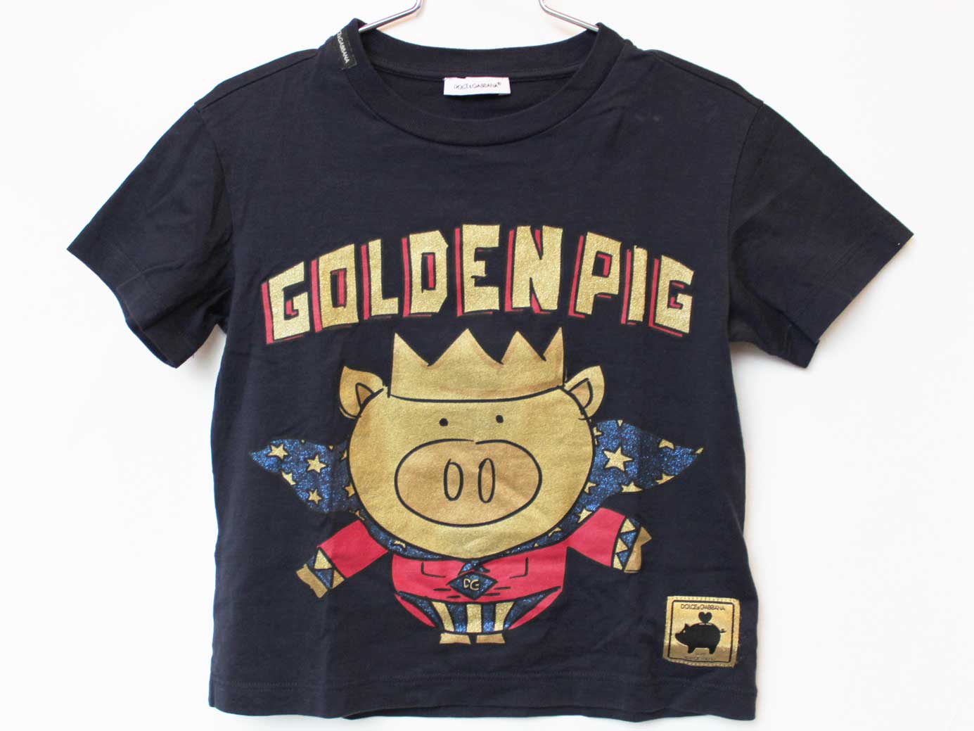 Rakuten - ドルチェアンドガッバーナ 半袖Tシャツ 89-95cm キッズ 男児 紺【中古】★