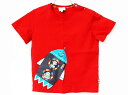 【夏SALE!】ポールスミス 半袖Tシャツ 100cm キッズ 男児 赤【中古】★