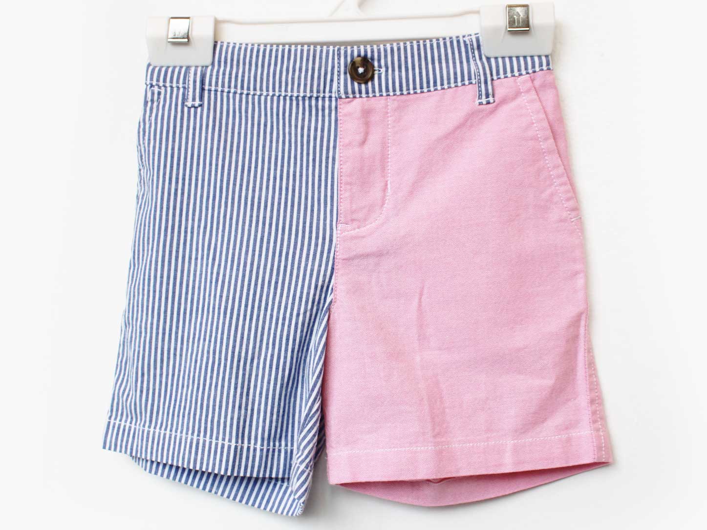 Short Pants - ラルフローレン ハーフパンツ 90cm キッズ 男児 ブルー×ピンク【中古】★