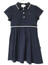 クミキョク 半袖ワンピース 120cm キッズ 女児 紺【中古】【新入荷!】★(4)