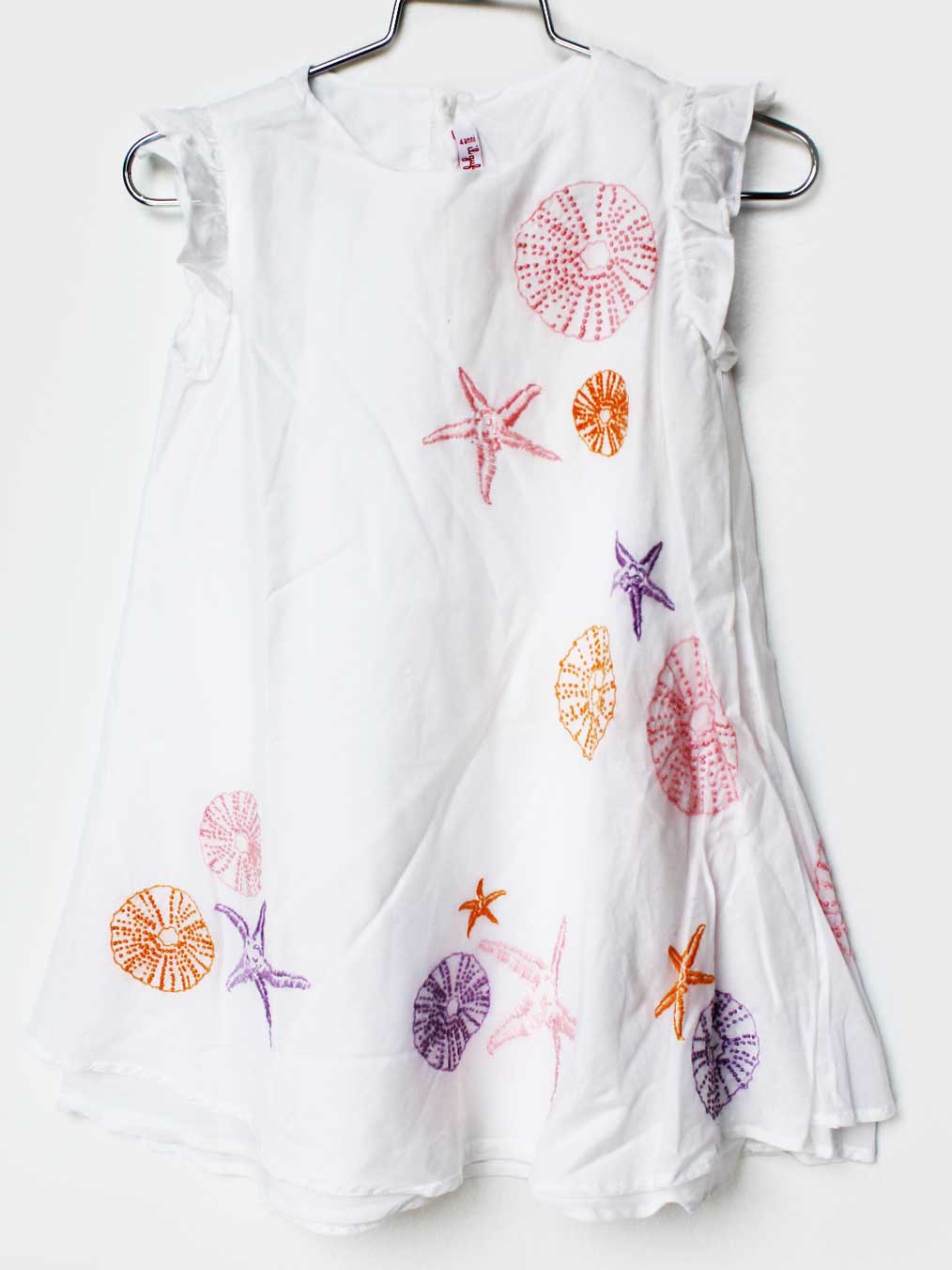 Short Sleeves - イル グッフォ 半袖ワンピース 104cm キッズ 女児 白【中古】★