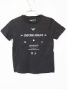 【夏SALE!】エンポリオ アルマーニ 半袖Tシャツ 112cm キッズ 男児 紺【中古】★