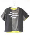 【夏SALE!】アールイーエスピー 半袖Tシャツ 160cm キッズ 男児 グレー&黄色【中古】★