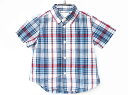 ラルフローレン 半袖シャツ 85cm キッズ 男児 ブルー【中古】★