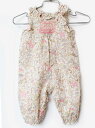 ボンポワン 半袖オールインワン 66cm キッズ 女児 アイボリー【中古】★