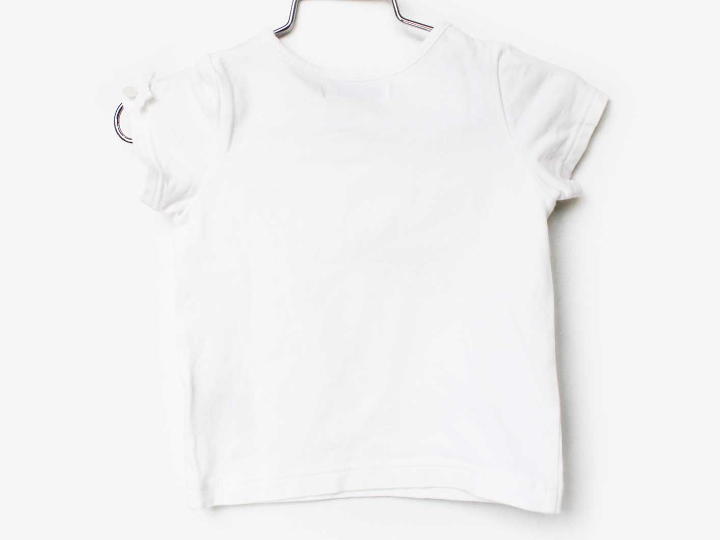 タルティーヌエショコラ 半袖カットソー 80cm キッズ 女児 白【中古】★