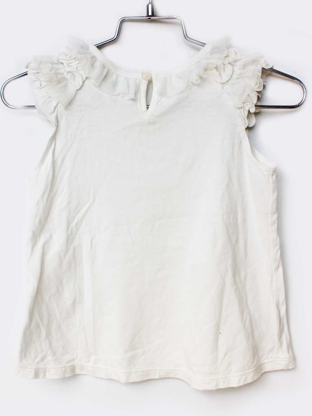 トッカ 半袖カットソー 80cm キッズ 女児 白【中古】★