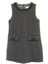 ケーピー ジャンパースカート 140cm キッズ 女児 グレー【中古】【新入荷!】★