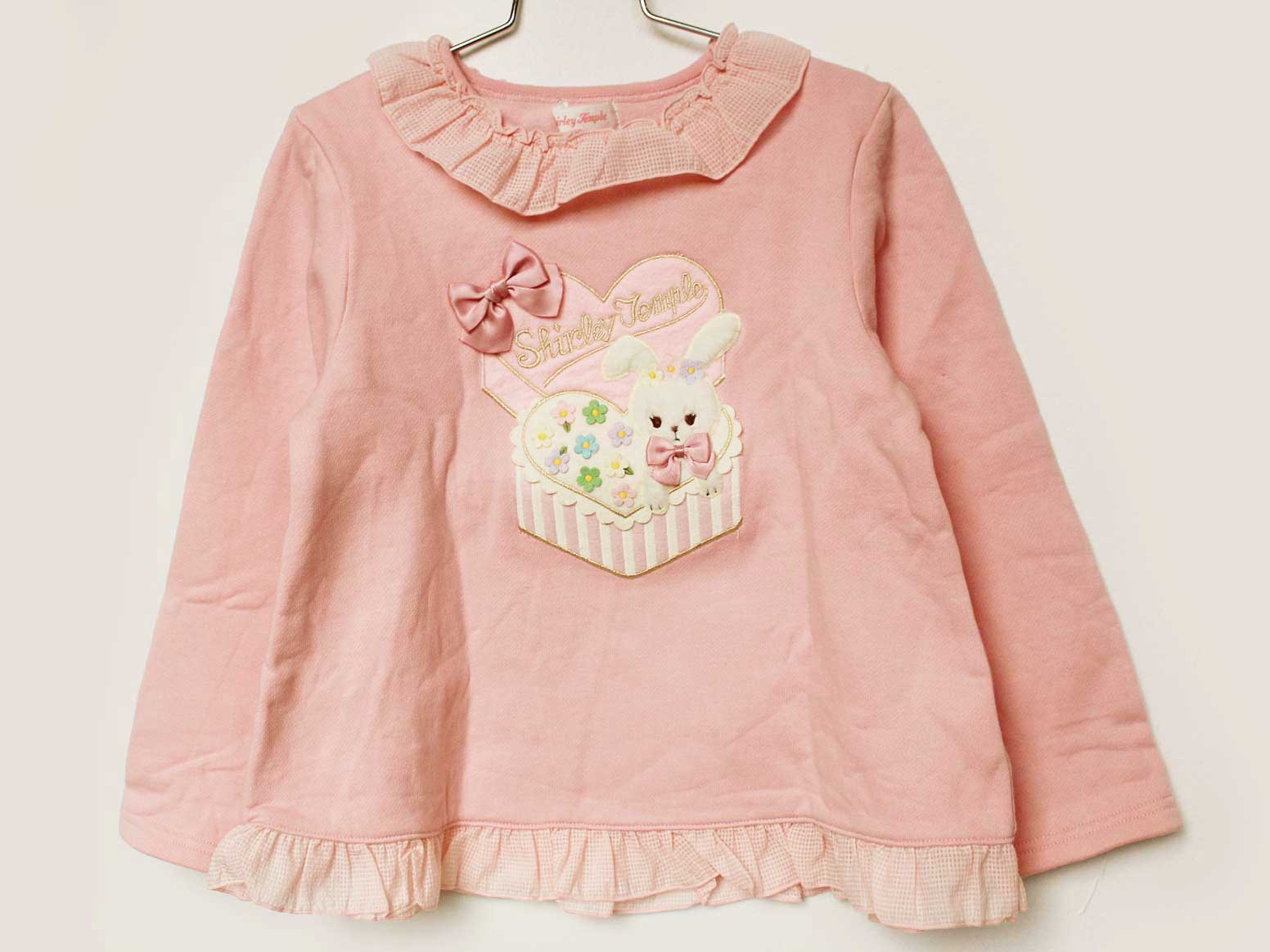 シャーリーテンプル トレーナー 130cm キッズ 女児 ピンク【中古】★