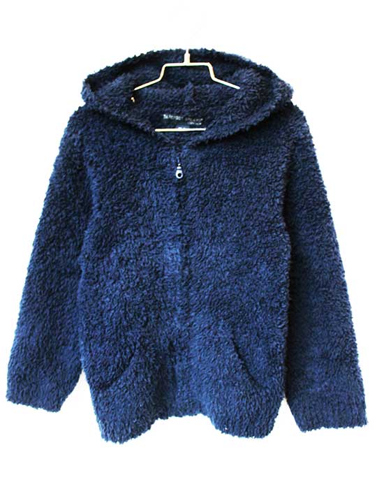 ベアフットドリーム パーカー 104-110cm キッズ 男児 女児 紺【中古】★(4)