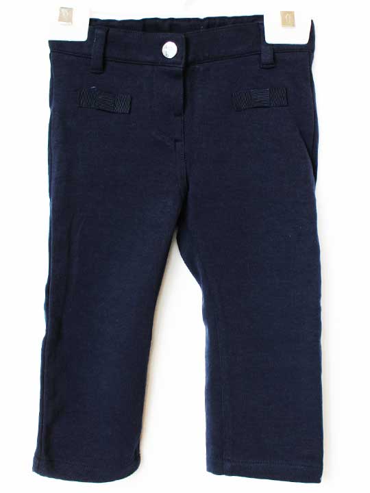 ジャカディ ロングパンツ 81cm キッズ 女児 紺【中古】【新入荷!】★