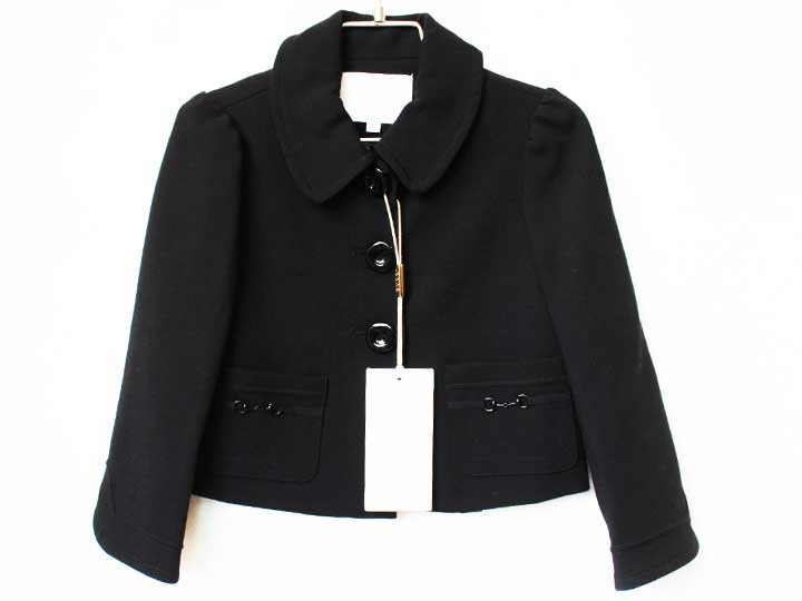 グッチ ジャケット 104cm キッズ 女児 黒【新品 未使用品】【新入荷!】★