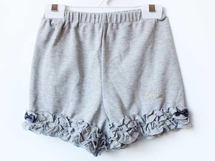 シャーリーテンプル ショートパンツ 130-145cm キッズ 女児 グレー【中古】★