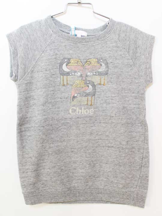 Other - クロエ フレンチスリーブトレーナー 110cm キッズ 女児 グレー【中古】★