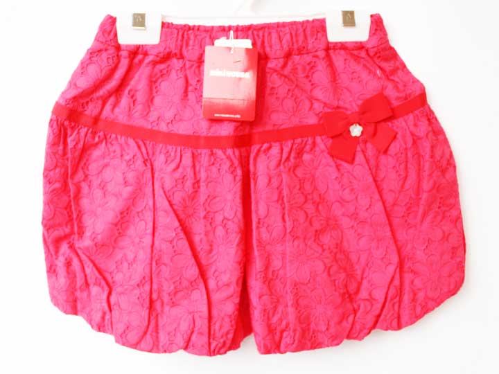 ミキハウス キュロットスカート 140cm キッズ 女児 ピンク【新品 未使用品】【新入荷!】★