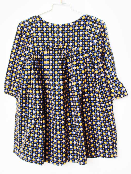 【新規値下げ!】ボントン 長袖ワンピース 104cm キッズ 女児 黒【中古】★