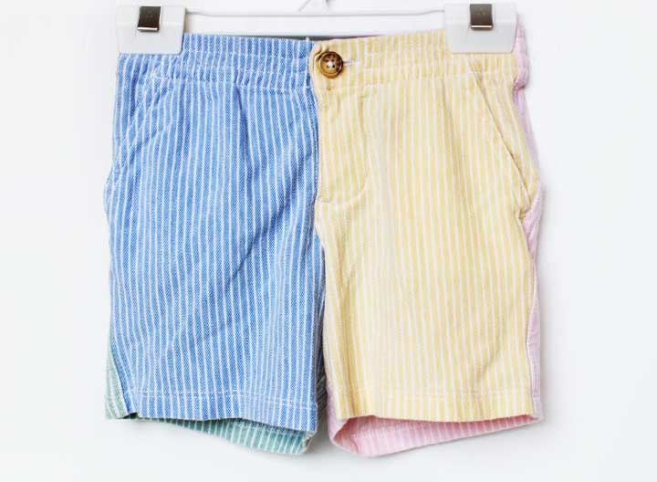 Short Pants - ラルフローレン ハーフパンツ 85cm キッズ 男児 ブルー×マルチカラー【中古】★