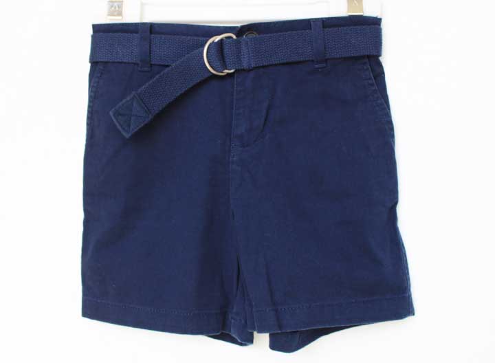 Half Pants, Shorts - ラルフローレン ベルト付きハーフパンツ 90cm キッズ 男児 紺【中古】【新入荷!】★