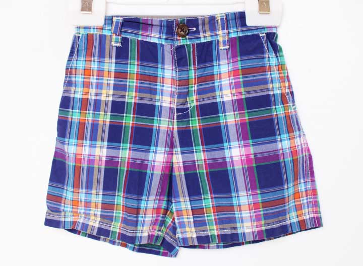 Half Pants, Shorts - ラルフローレン ハーフパンツ 90cm キッズ 男児 ブルー系【中古】【新入荷!】★