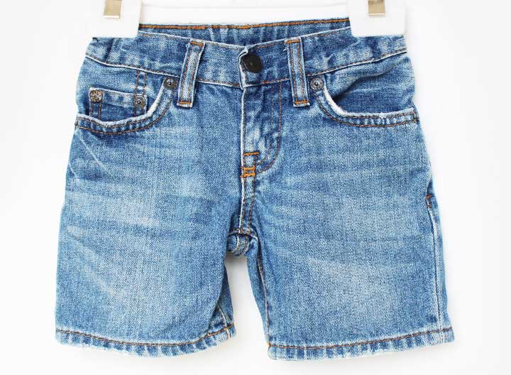 Half Pants, Shorts - ラルフローレン ハーフパンツ 90cm キッズ 男児 インディゴブルー【中古】【新入荷!】★