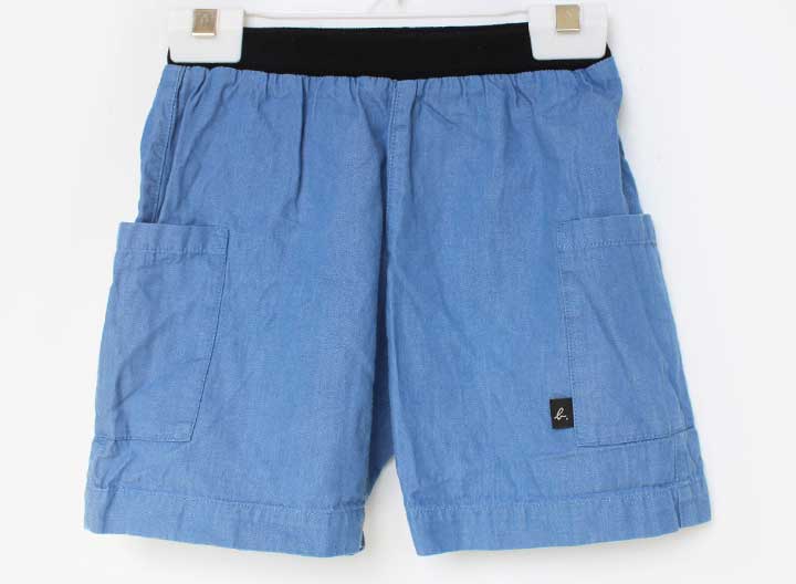 アニエスベー ハーフパンツ 90cm キッズ 男児 ブルー【中古】★