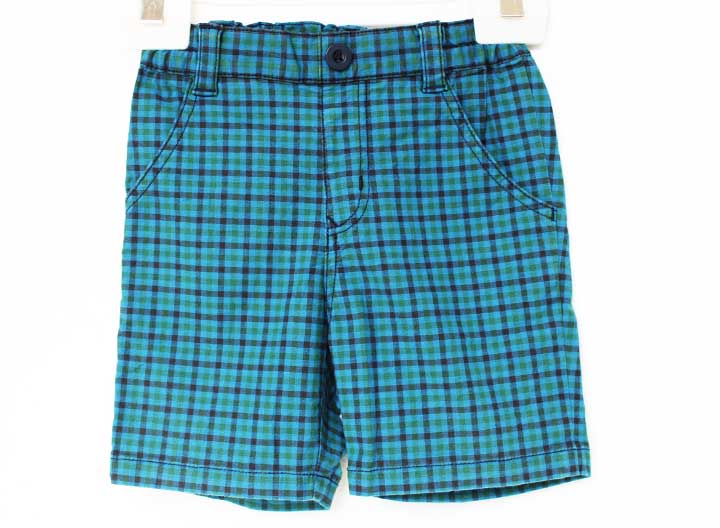 Short Pants - ファミリア ハーフパンツ 80cm キッズ 男児 ブルー【中古】【新入荷!】★
