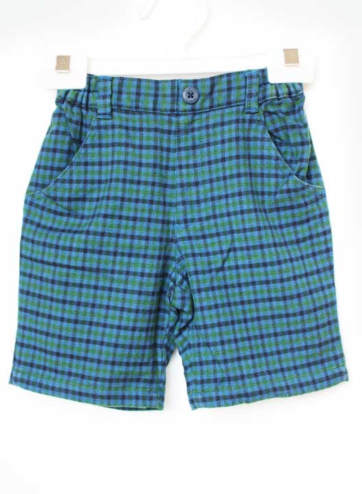 Short Pants - ファミリア ハーフパンツ 90cm キッズ 男児 ブルー【中古】★