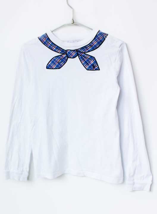 Other - アニエスベー 長袖カットソー 145cm キッズ 女児 白【中古】★