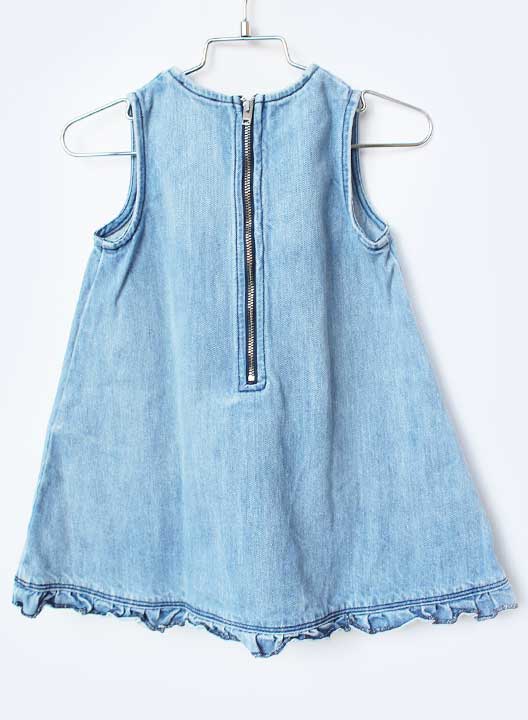 【新規SALE!】ディーゼル ジャンパースカート 90cm キッズ 女児 インディゴブルー...