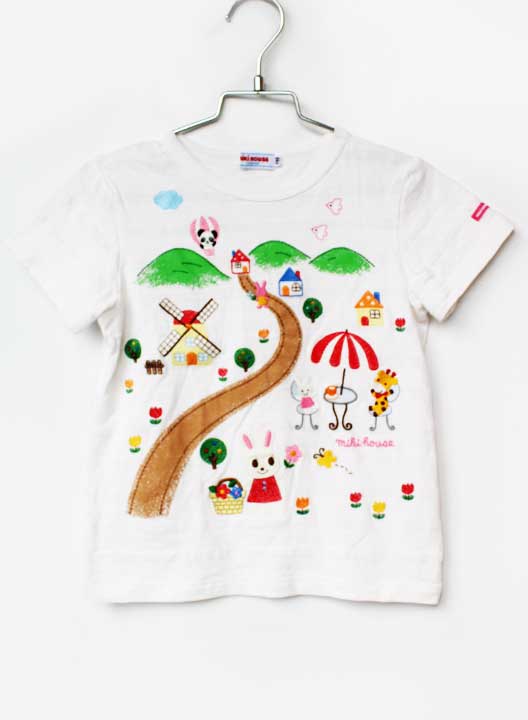 楽天市場】110cm 女の子（ブランドミキハウス）（Tシャツ・カットソー