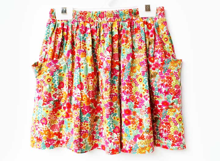 Flare Skirt - レディバグキッズ スカート 140cm キッズ 女児 赤系【中古】【新入荷!】★