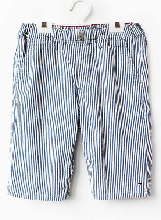 Other - トミーヒルフィガー ハーフパンツ 164cm キッズ 男児 ブルー×白【中古】【新入荷!】★