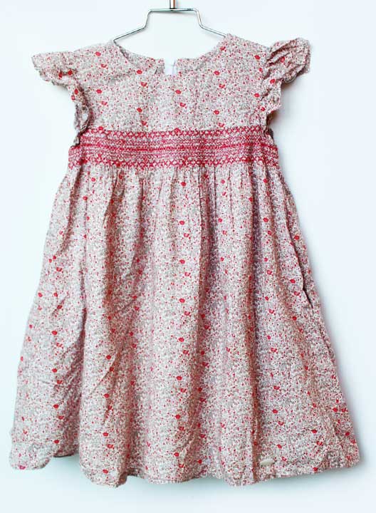 Short Sleeves - タルティーヌエショコラ ノースリーブワンピース 130cm キッズ 女児 ピンク系【中古】【新入荷!】★