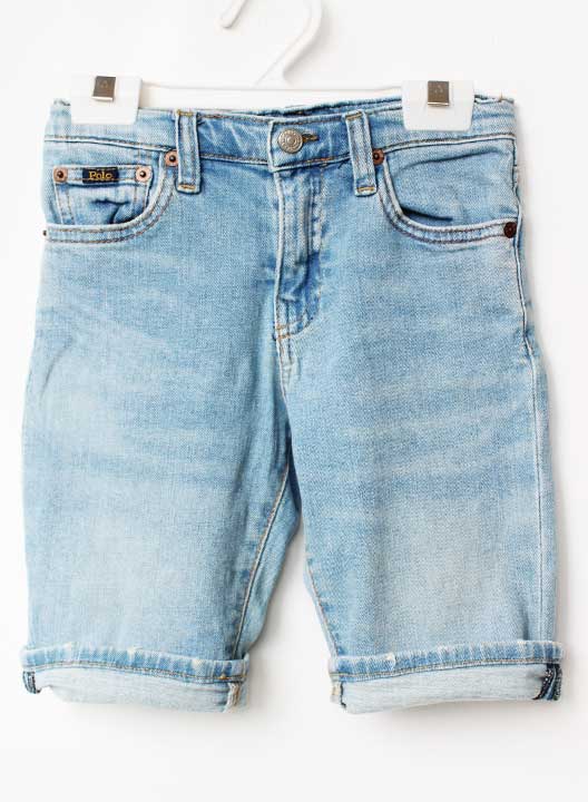 ラルフローレン ハーフパンツ 120cm キッズ 男児 インディゴブルー【中古】【新入荷!】★