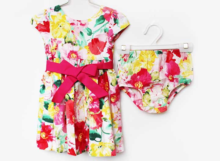ラルフローレン ブルマ付き半袖ワンピース 85cm キッズ 女児 ピンク系【中古】【新入荷!】★