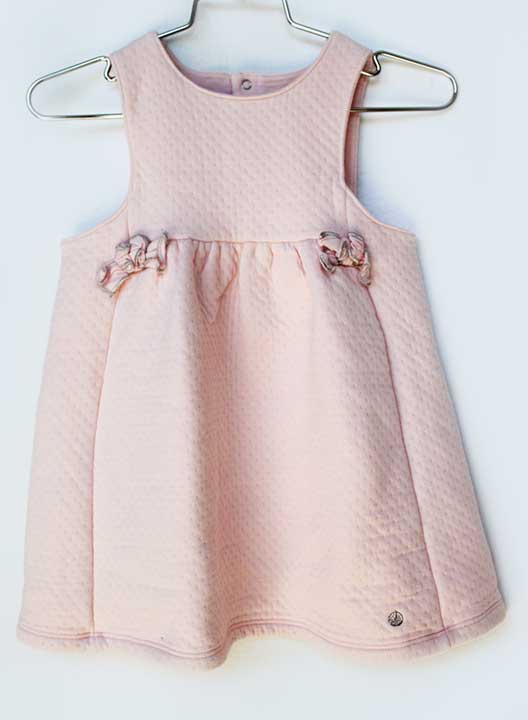プチバトー ジャンパースカート 81cm キッズ 女児 ピンク【中古】【新入荷!】★