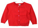 【SALE!】[ボントン/BONTON]86cm カーディガン 赤【中古】子供服 キッズ kids ベビー服 baby 女の子 春秋 603032 tops