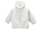 [イルグッフォ/il gufo]86cm 中綿ブルゾン ベージュ×グレー系【中古】子供服 キッズ kids ベビー服 baby 男の子 女の子 春秋 903032