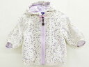 【値下げ!】[アナスイミニ/ANNA SUI mini]85cm位 パーカー アイボリー×紫【中古】子供服 キッズ kids ベビー服 baby 女の子 春 023032 tops