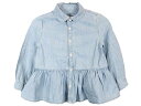 [ラルフローレン/Ralph Lauren]90cm 長袖ブラウス/チュニック インディゴブルー【中古】子供服 キッズ kids ベビー服 baby 女の子 春 613032 tops