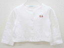 [ファミリア/familiar80cm カーディガン 白【中古】子供服 キッズ kids ベビー服 baby 女の子 春秋 323032 tops