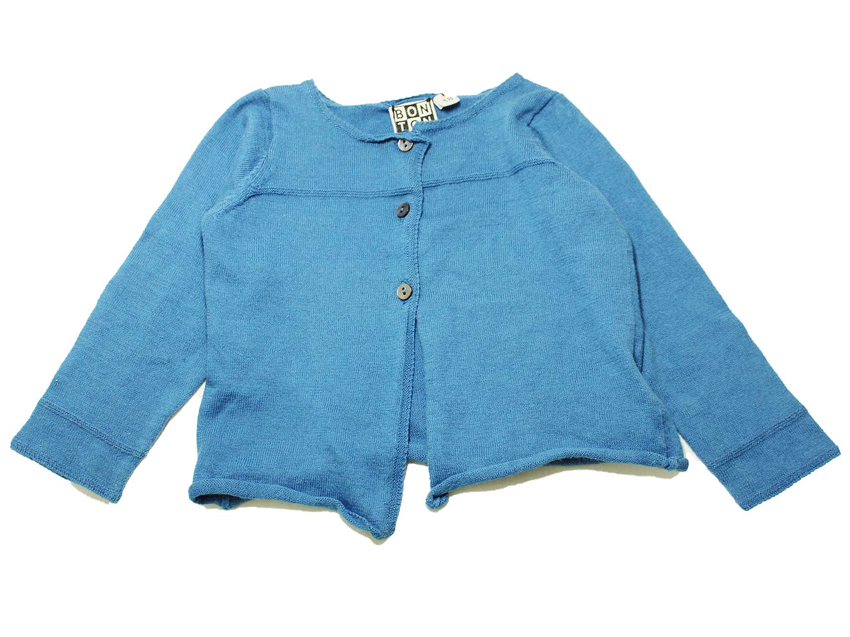 【楽天スーパーSALE!】[ボントン/BONTON]85cm カーディガン ブルー【中古】子供服 キッズ kids ベビー服 baby 女の子 春秋 929032