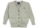 【Rakuten Fashion THE SALE!】[ラルフローレン/Ralph Lauren]100cm カーディガン グレー【中古】子供服 キッズ kids 女の子 春秋 121132 tops